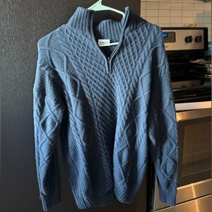 Aritzia Sunday Best quarter zip sweater